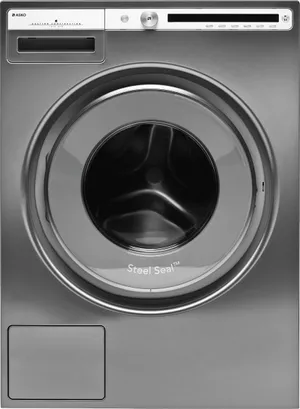 Front view of the ASKO W4114CT compact washer